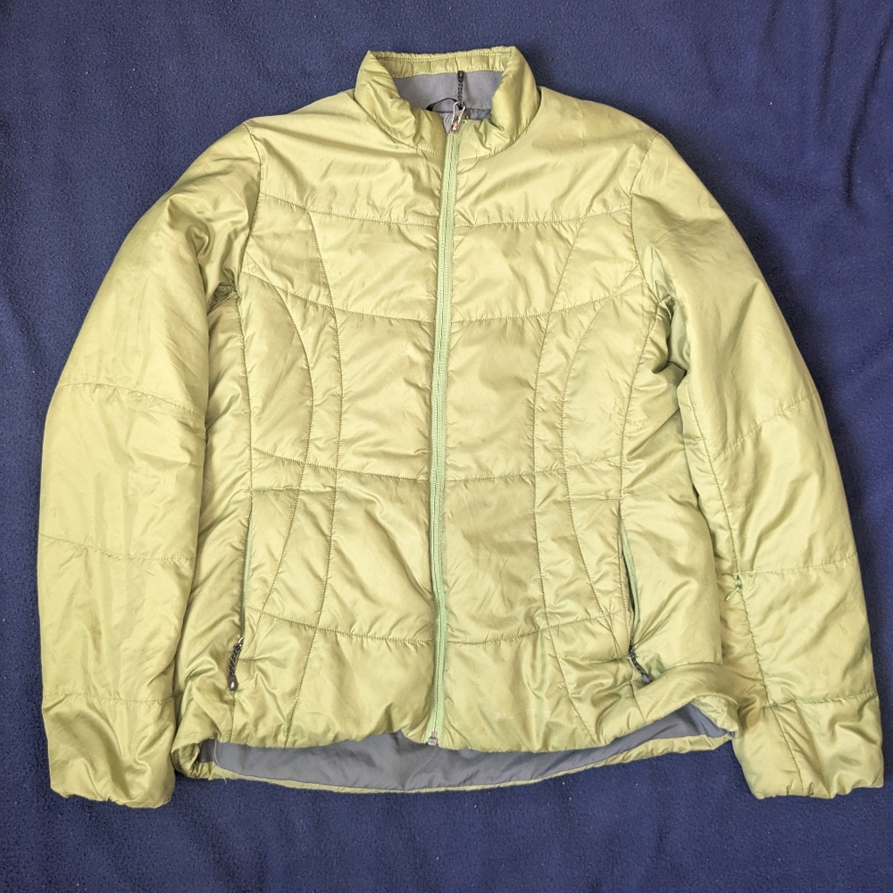 Ex Officio Light Green Puffer Jacket